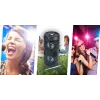 Manta SPK815 tragbarer Bluetooth-Party-Lautsprecher mit Karaoke, 30W RMS, Disco-LED, FM-Radio, USB/SD/AUX
