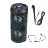 Manta SPK815 tragbarer Bluetooth-Party-Lautsprecher mit Karaoke, 30W RMS, Disco-LED, FM-Radio, USB/SD/AUX