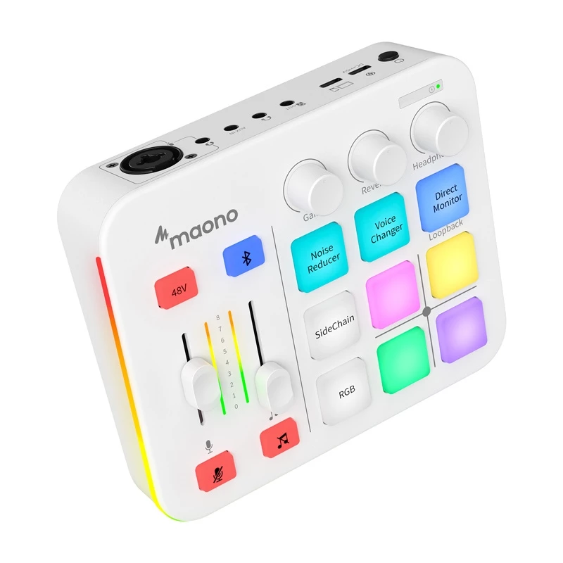 Maono G1 Neo USB-C Audio Interface Soundkarte - Weiß