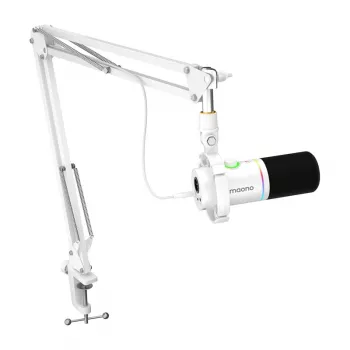 Maono PD200XS Dynamisches Mikrofon mit USB-C und XLR, Kardiode, Weiß