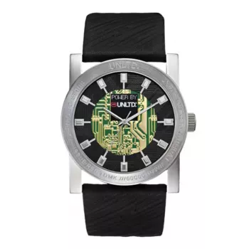 Marc Ecko Herren E10041G1 Edelstahl Quarz Analoguhr 46mm