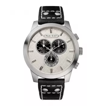 MARC ECKO Herrenuhr E14539G1 Analog Quarz Edelstahl 47mm