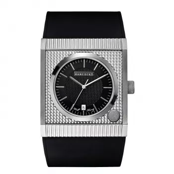 MARC ECKO Herren Quarz Analog Edelstahl Uhr E13522G1 42mm
