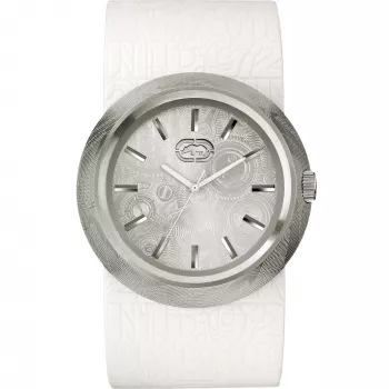 MARC ECKO Herren Quarz Analog Uhr E11534G2 52mm Schwarz Silikon