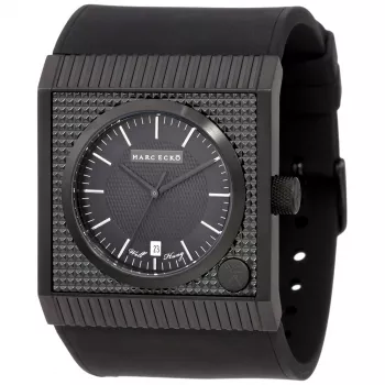 MARC ECKO Herren Quarz Analog Uhr E14544G1 44mm Edelstahl