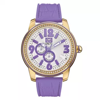 MARC ECKO Herren Edelstahl Quarz Uhr E13544G4 48mm