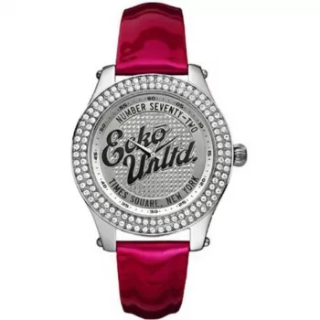 Marc Ecko Damen Analog Quarz Uhr E10038M4 39mm Edelstahl
