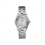 MARC ECKO Damen Quarz Analog Uhr Edelstahl Silbernes Zifferblatt 37mm E95054L1
