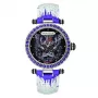 Marc Ecko Damen Edelstahl Quarz Uhr E15087M1 40mm