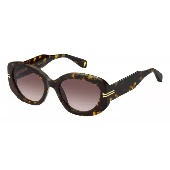 MARC JACOBS Damen MJ-1099-S-086 Sonnenbrille Havana 56/20/145 mm