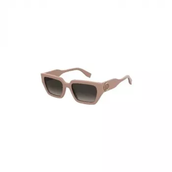 MARC JACOBS Damen Sonnenbrille MARC809S35J Schwarz Grau Verlauf 54mm
