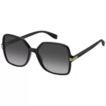 Marc Jacobs Damen-Sonnenbrille MJ-1105-S-807 Schwarz Grau Verlauf 57mm