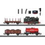 Märklin 29890 Digitales Starterset Güterzug mit BR 89.0 Dampflokomotive, C-Gleis, Mobile Station, H0 Maßstab (1:87), Epoche III