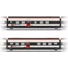 Märklin 43462 H0 Ergänzungswagen-Set 2 für SBB Giruno: 2. Klasse Wagen D(B9) und E(B8)