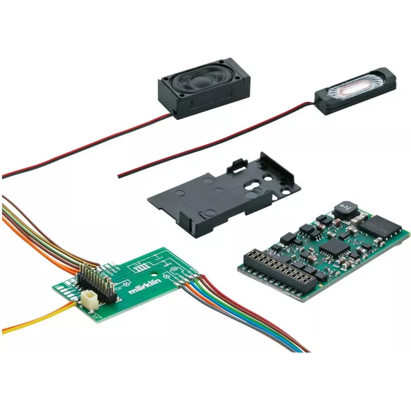 Märklin 60975 mSD/3 Dampflok-Sounddecoder mit integrierter Platine
