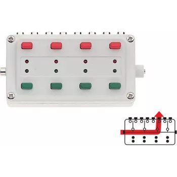 Märklin 72710 Digitales Stellpult mit Rückmeldung für Weichen und Signale, Weiß