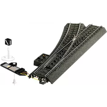 Märklin 74471 H0 C-Gleis Elektrische Weiche, Rechts