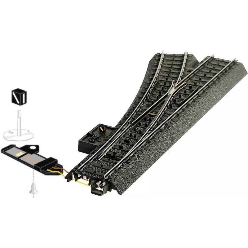 Märklin 74471 H0 C-Gleis Elektrische Weiche, Rechts