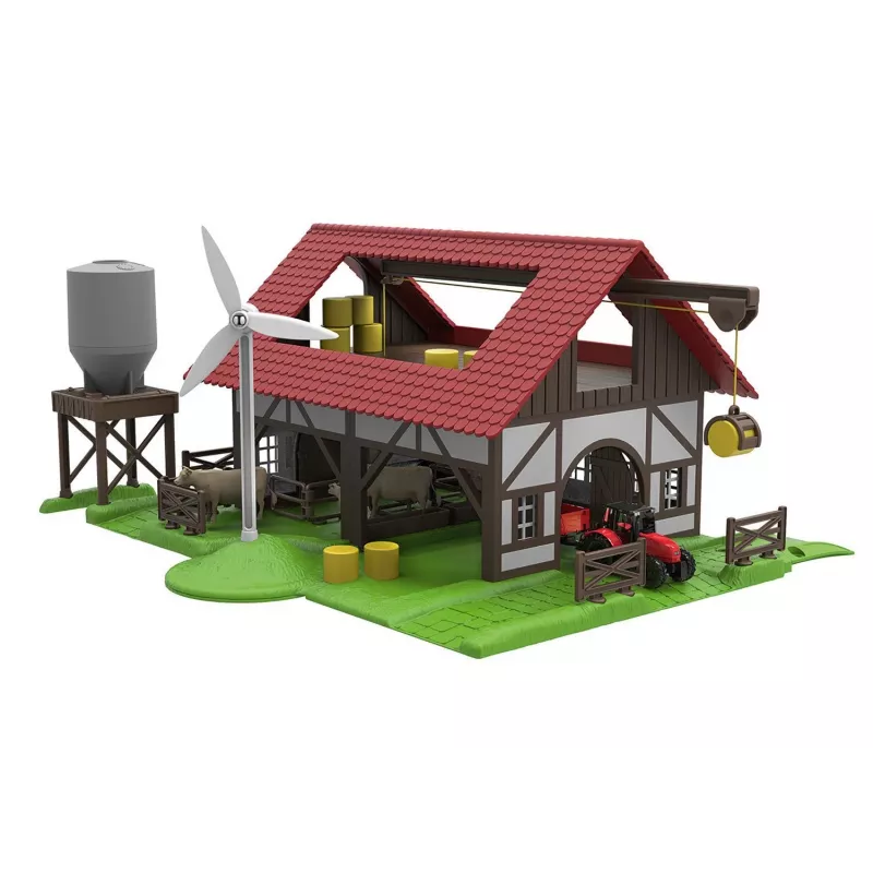 Märklin My World H0 Bauernhof Starterset 72212 – batteriebetriebener Zug mit Tieren & Schienen