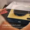 Marley Rise Up Turntable mit integrierten Stereolautsprechern, Bluetooth In/Out