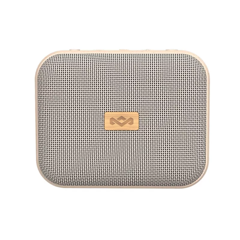 Marley Jammin Tragbarer Bluetooth-Lautsprecher (Creme) - IP67 wasserdicht, 12 Std. Akku, kabelloses Stereo-Pairing