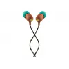 Marley Smile Jamaica In-Ear Kabelgebundene Ohrhörer mit Mikrofon und USB-C, 9-mm-Treiber – Rasta (EM-JE042-RA)