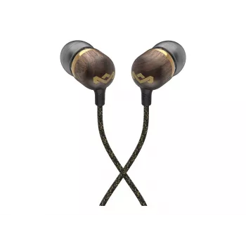Marley Smile Jamaica Kabelgebundene Ohrhörer mit Mikrofon, USB Typ-C, Messing