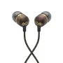 Marley Smile Jamaica Kabelgebundene Ohrhörer mit Mikrofon, USB Typ-C, Messing