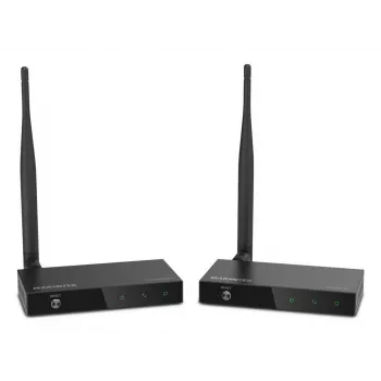 MARMITEK TV Anywhere Wireless HD 2 Full HD Wireless HDMI Extender Kit mit IR-Fernbedienung, 50m Reichweite, 1080p, Schwarz