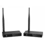 MARMITEK TV Anywhere Wireless HD 2 Full HD Wireless HDMI Extender Kit mit IR-Fernbedienung, 50m Reichweite, 1080p, Schwarz