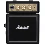 Marshall MS-2 Classic Micro Gitarrenverstärker - 1W Solid State, 2 Kanäle, Batteriebetrieben, Schwarz