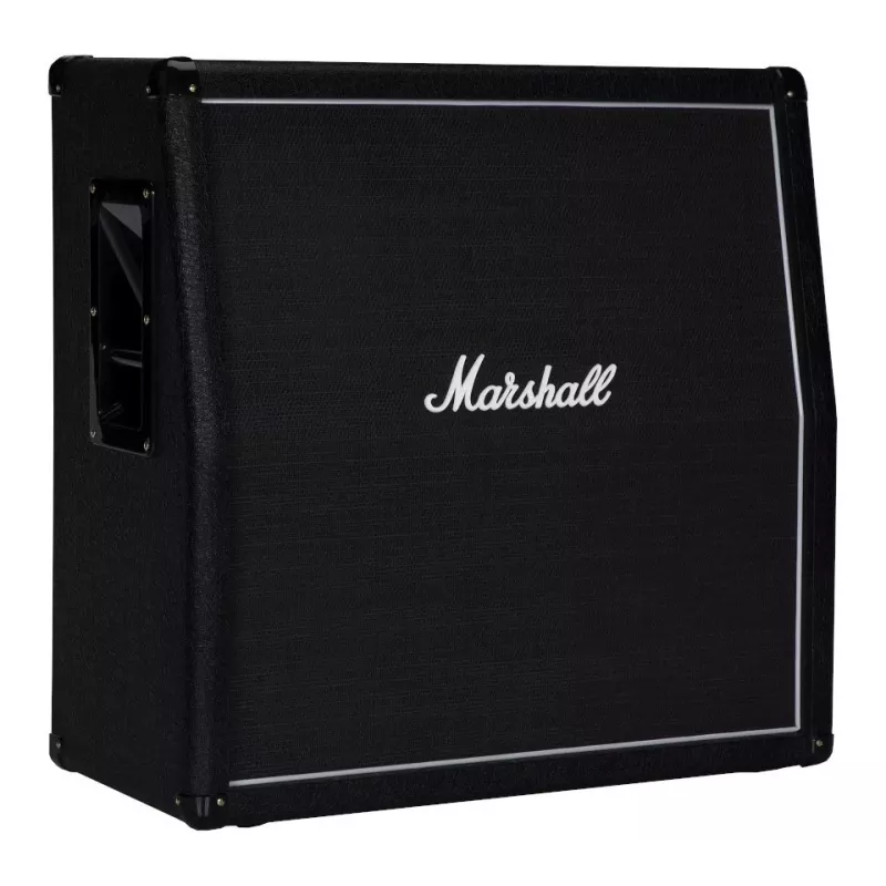Marshall MX412A 4x12 Angled Gitarrenlautsprecherbox, 240W, 16 Ohm, Schwarz