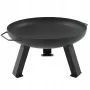 MASTER GRILL Gartenfeuerstelle 80 cm rund Stahl Schwarz