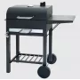 MASTER GRILL Rechteckiger Holzkohlegrill mit Deckel MG924