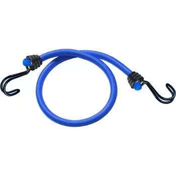 Master Lock Twin Wire Bungee with Reverse Hooks 3017EURDAT (2er-Pack, 1 m, Schwarz)