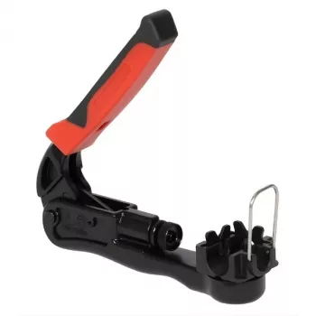 MASTER ZZ-070 Presszange für F-, BNC-, RCA-Stecker, RG-59/RG-6, einstellbarer Stößel, ergonomische Griffe