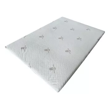 Matratzenauflage Masterjero 180x200x5 cm – Mittelfester Memory-Schaum mit waschbarem Bezug