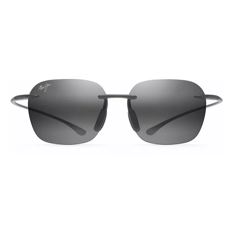 MAUI JIM Huelo Sonnenbrille 446-11M Unisex 55/18/145 mm Matt Grau Blue Hawaii Polarisiert