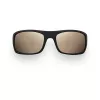 Maui Jim Peahi Sonnenbrille H202-2M Matt Schwarz Neutral Grau 65/19/120 mm Unisex