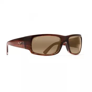 MAUI JIM Peahi Sonnenbrille H266-01 Matt Schwarz HCL Bronze PolarizedPlus2