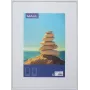 MAUL 1935802 Einzelbildrahmen 30 x 40 cm, Weißes MDF mit splitterfestem Polycarbonat-Front, wandmontierbar