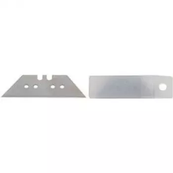 MAUL 7786909 Ersatzklingen für Cutter, Trapezförmig, 10er-Pack, 52 mm Stahlklingen für Teppich- und Kartonschnitt