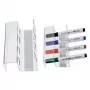 MAUL Acryl Magnetischer Stiftehalter für 4 Whiteboard- oder Flipchart-Marker, Kristallklar (6388405)