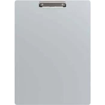 MAUL Aluminium Klemmbrett A3 Hochformat mit Bügelklemme, Silber 23530-08