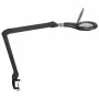MAUL LED-Magnifierlampe Makro mit Klemmfuß Schwarz