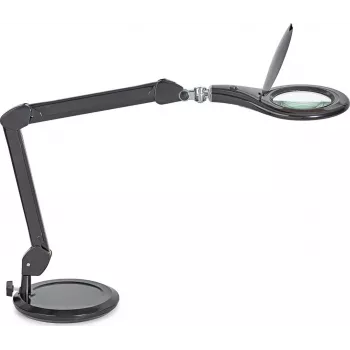 MAUL LED-Lupe Makro mit Standfuß Schwarz