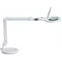 MAUL LED-Lupe Makro mit Standfuß Weiß