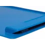 MAUL Maulgo Recycling-Klemmbrett A4 Blau - 80% Recyclingkunststoff, starker Metallclip, einziehbare Aufhängeschlaufe 2325137.ECO