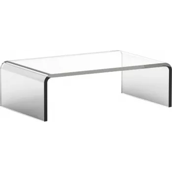 MAUL Monitor Riser 1951505 Transparent Acrylglas Höhe 10 cm