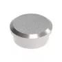 MAUL Neodymium Power Magnet, 16 mm Durchmesser, vernickelt, 5 kg Haltekraft, rund mit Stufenrand, 1 Stück (6170196)